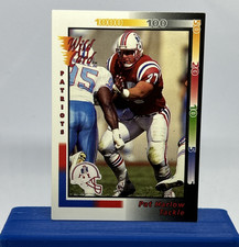 1992 Wild Card Pat Harlow Rookie Card RC #126 New England Patriots EX. rookie card picture