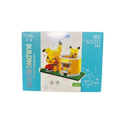 NEW PIKACHU Building Blocks DIY PenHolder Creative Assembly YKO Gift Pokémon