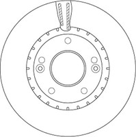 2X Trw Bremsscheibe DF6628 FüR Elantra Ud Os Kona Md Hyundai Ada Kia Ad Ose Osi
