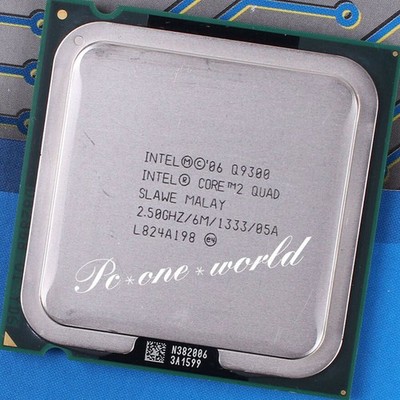 Intel Core 2 Q9300 Q9400 Q9450 Q9500 Q9505 Q9550 Q9650 Processor CPU Socket T
