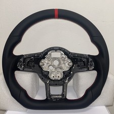 VW Golf 7/7.5 Sportlenkrad Leder Flat Bottom R‑Line GTI GTE 2013–2019