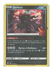 Darkrai 105/189 Pokemon SWSH03: Darkness Ablaze Holofoil NM