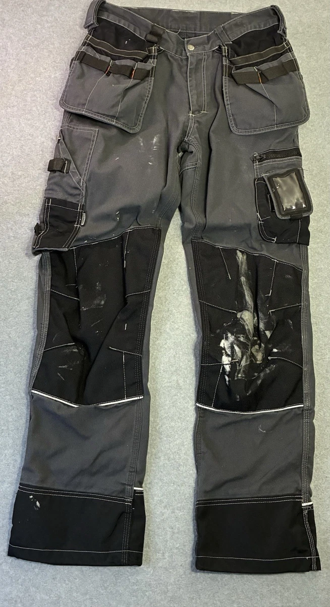 Pantalon Cargo Mountain Life, Randonnée, Noir, Taille 32x29, Multi Poches