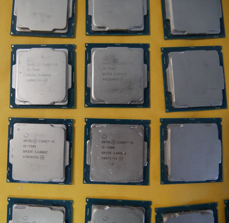 *Lot of 13* Intel Core i5-7500 Processor CPU 3.4GHz, LGA 1151 - SR335 - TESTED - Image 2 of 3