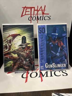 Spawn Gunslinger 50 1:100 & 1:50 NM    