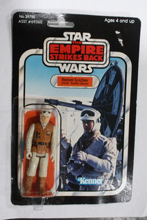 Star Wars Vintage Kenner MOC Rebel Soldier ESB 41 back Card