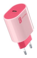Cellularline Usb Typ-C Travel Charger 20W Stylecolor Red (60436) #1906889