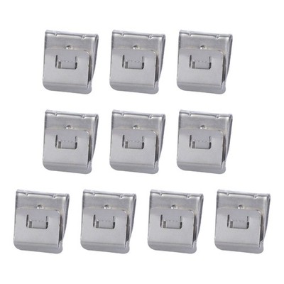 Pack of 200 Double Side Cable Clamps Accessory for Secure Wire Attachment