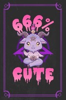 Notizbuch 6X9 Liniert 120 Seiten, 666 Percent, Satanisch, Tagebuch