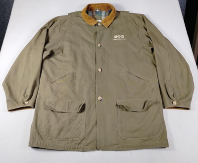 Vintage California Outerwear Chore Jacket Mens XL Green Field Coat