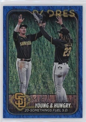 2024 Update Blue Holo Foilboard Jackson Merrill Fernando Tatis Jr Rookie RC 9k7