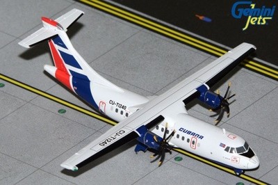 GeminiJets ATR 42-500 Cubana CU-T1240 1:200 Modellflugzeug
