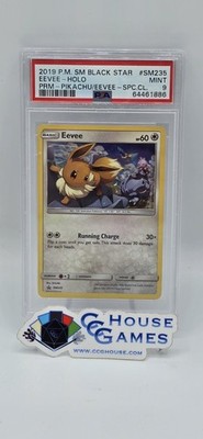 Eevee Holo PSA 9 MINT SM235 Sun & Moon Promo 2019 Ultra Rare