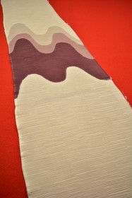 Vintage Japanese Silk Kimono Fabric Textile Remnant Craft Material 48"/CN06/65