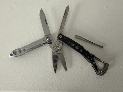 Leatherman STYLE CS Multi Tool File Scissor, Tweezer, Carabiner GUC