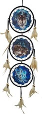 Remorlet Wolf Dream Catcher For Kids Bedroom Wall Decor, Christmas Home Decorat