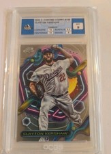 CLAYTON KERSHAW TOPPS CHROME COSMIC BASE DODGERS #188 2023 MINT