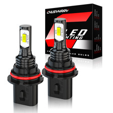 For Ford F150 F250 F350 1987 1988 1989 1990 1991 LED Headlight Bulbs Kit