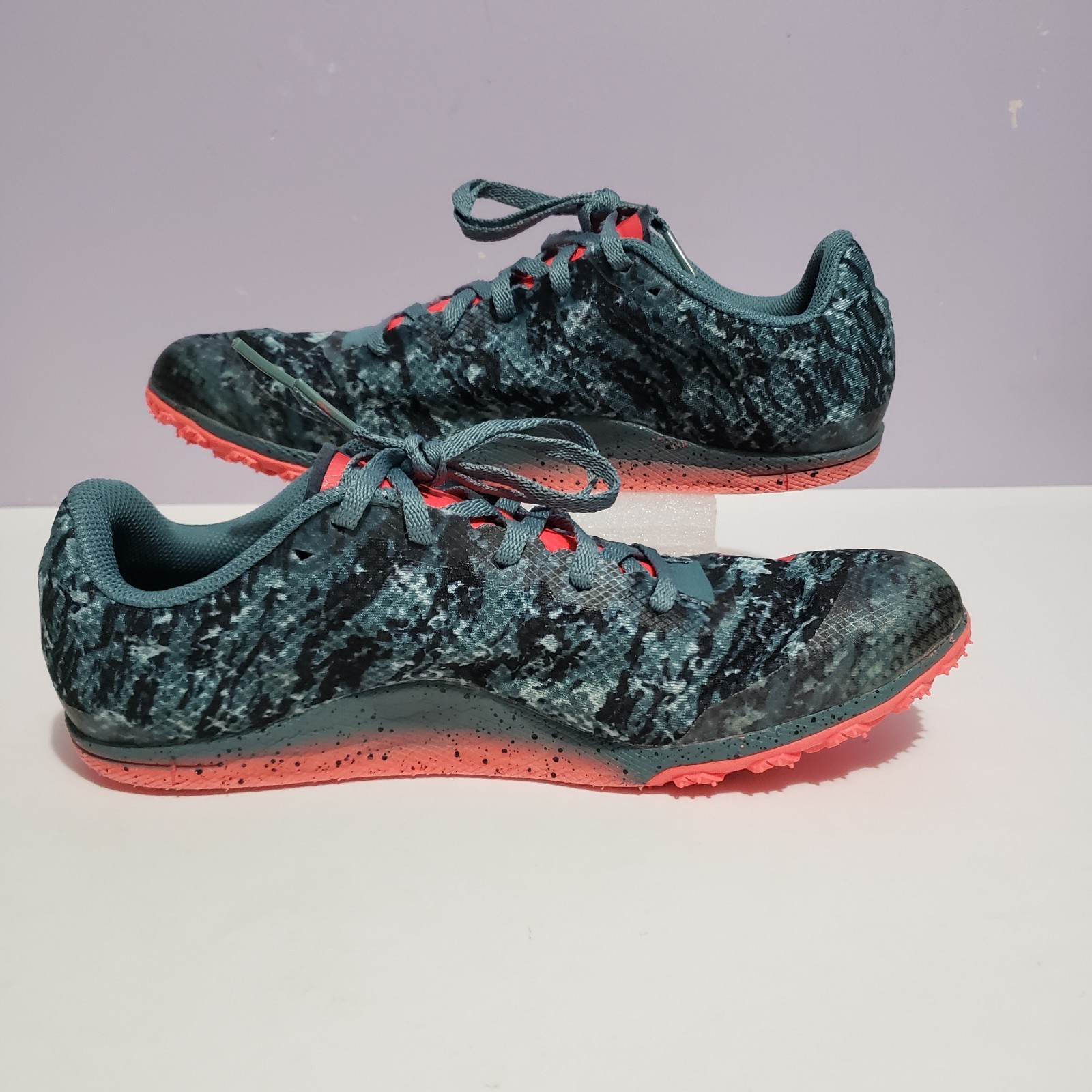 Under Armour Brigade XC Track Shoes Gray/ Multi  Men's Sz 8.5 Women's Sz 10 thumbnail 2