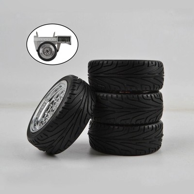 RC Auto Felgenreifen für 1:10 HPI 114350 RS4 3RACING Ersatzteile Buggy Auto