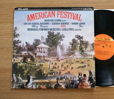 PAD 102 American Festival Lukas Foss 1983 Pro Arte Digital Half Speed Master NM