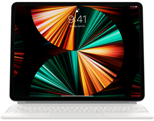 Apple MJQL3LL/A Magic Keyboard Folio for 12.9" iPad Pro 3/4/5/6 Generation White