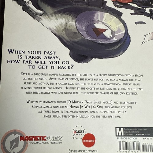 ZAYA Graphic Novel by JD Morvan & Huang-Jia Wei Award Winning Manga - Picture 4 of 20