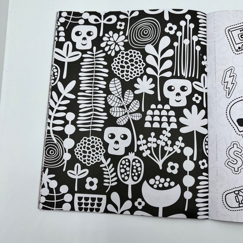 Libro para colorear Vision Street Skull of Rock para adultos Día de los Muertos Día de Muertos - Imagen 16 de 24