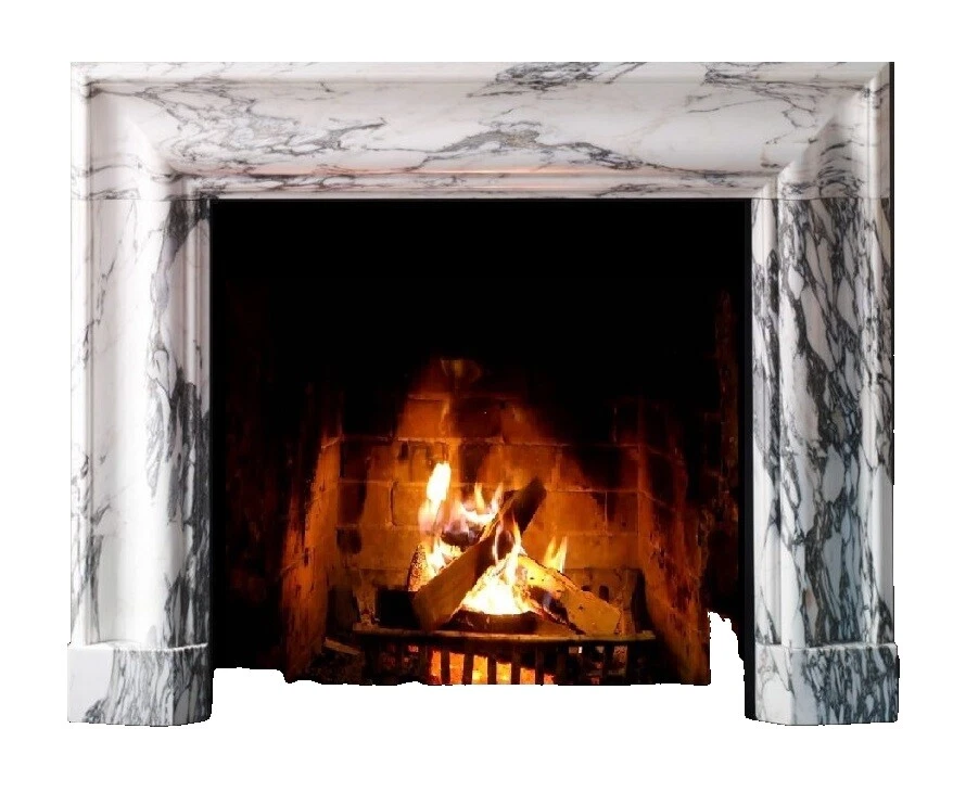Stone Modern Fireplace Mantels & Surrounds