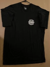 Stüssy x Ed Banger Records 10 Ans Black Colored Shirt Size Extra Large