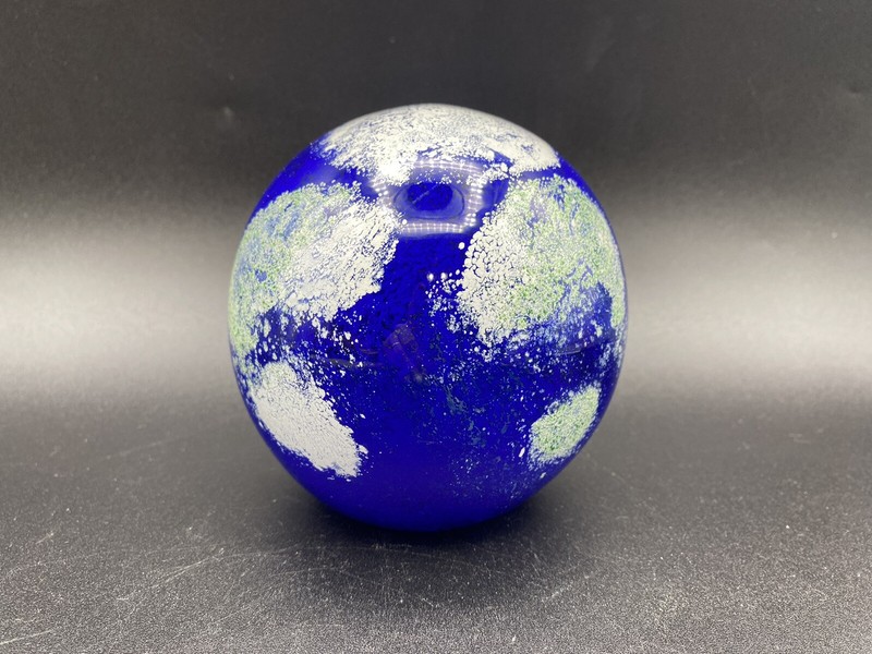 Dynasty Gallery World Earth Glass Paperweight