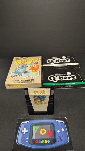 Q*bert (ColecoVision) CIB COMPLETE IN BOX