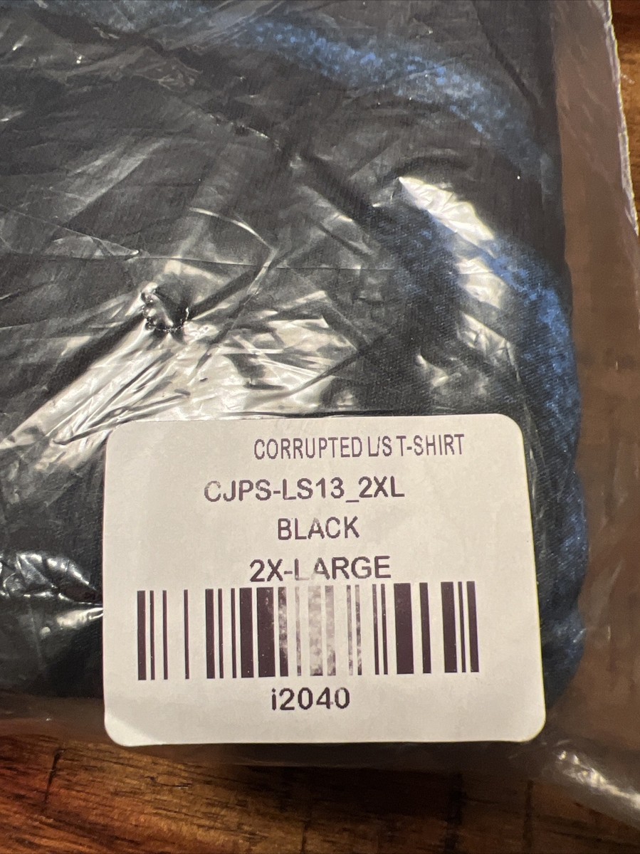 NWT Cactus Jack X Travis Scott Playstation Corrupted L/S T Shirt