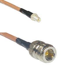RG400 RP-SMA FEMALE to N FEMALE RF Cable FAST-SHIP LOT