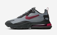 air max 270 gray and red