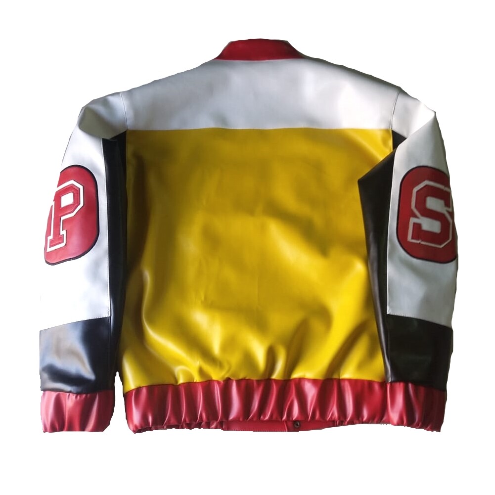 90s Jacket Idol Maker 90s Music Jacket Faux Leather Unisex Hip