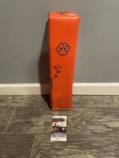 DJ UIAGALELEI TOUCHDOWN PYLON CLEMSON TIGERS JSA COA AUTOGRAPHED ALL IN HEISMAN