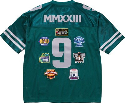 Supreme Championships Embroidered Football Jersey 4colors FW23