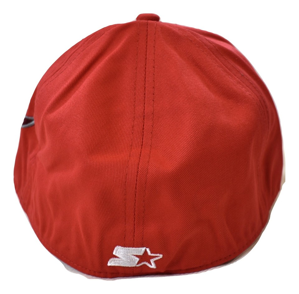 Cappellino Starter San Antonio Commanders AAF - Rosso Strapback Da Papà - Taglia Unica Uomo - Foto 2