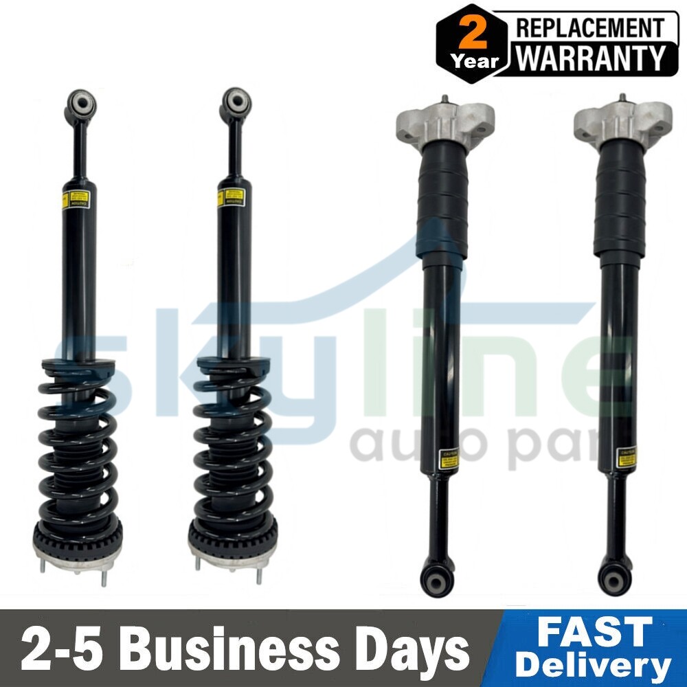 4xFront & Rear Shock Absorbers Struts Assys Fit Maserati Ghibli RWD 3.0L 2014-19