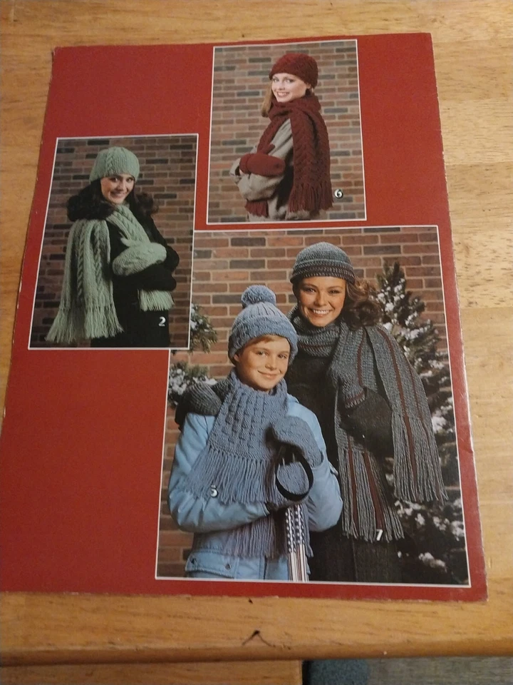 Hats, Mittens & Scarves to Knit and Crochet Leisure Arts 186 - Image 2 of 2