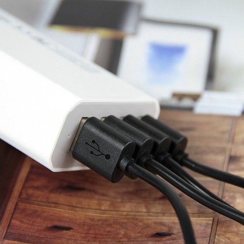 10FT USB 2.0 A Male to Micro B Male 5-pin Data Sync Charger Charging Cable Cord - 第 11/12 張圖片