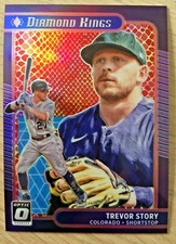 2021 Optic red dragon skin TREVOR STORY #ed 12/110! Boston Red Sox