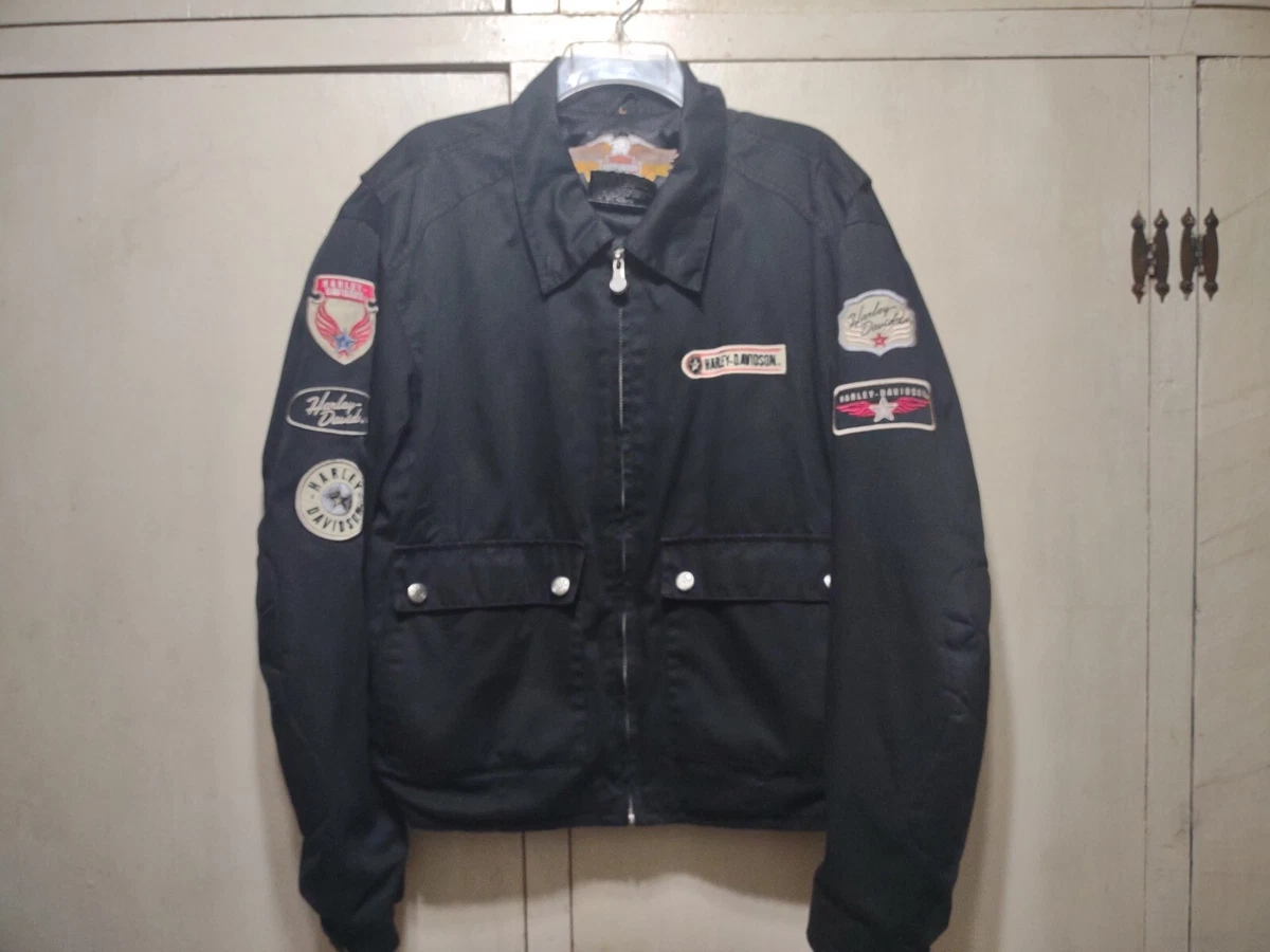 Мужские мотоциклетные куртки Harley-Davidson с сеткой - огромный