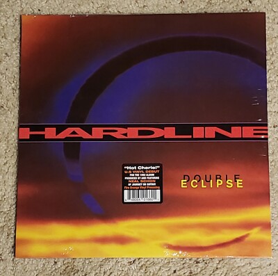 HARDLINE - Double Eclipse - Fire Orange Vinyl LP - Factory sealed Record
