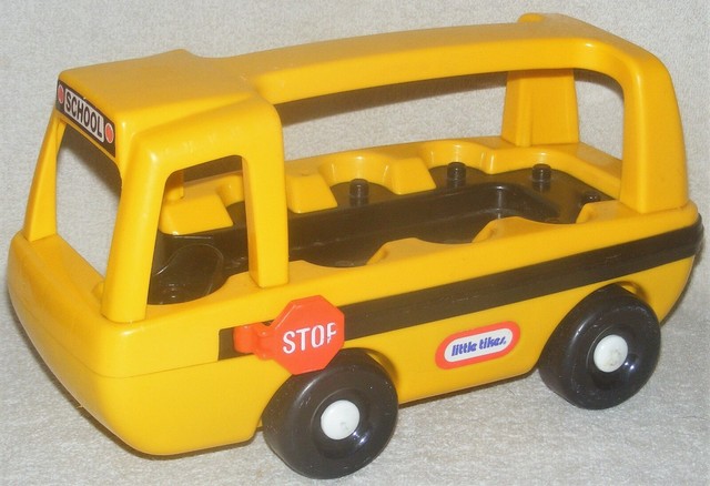 little tikes school bus activity gym for sale