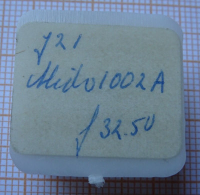1 Neuwertige ältere Unruhe für MIDO 1002 A ältere Lagerware