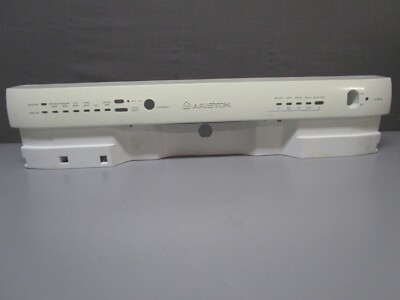 Ariston Dishwasher Control Panel, White  (NO BOARD)  112312  LL65WNA  ASMN