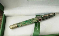 MONTEGRAPPA OTTO OCTAGON EBONITE BESPOKE FOUNTAIN PEN #3