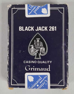 Black Jack 261 Grimaud Playing Cards Laughlin s Riverside Resort